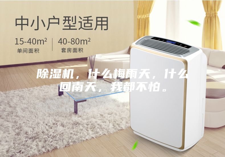 除濕機，什么梅雨天，什么回南天，我都不怕。