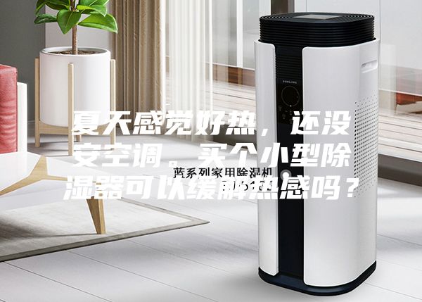 夏天感覺好熱，還沒安空調。買個小型除濕器可以緩解熱感嗎？